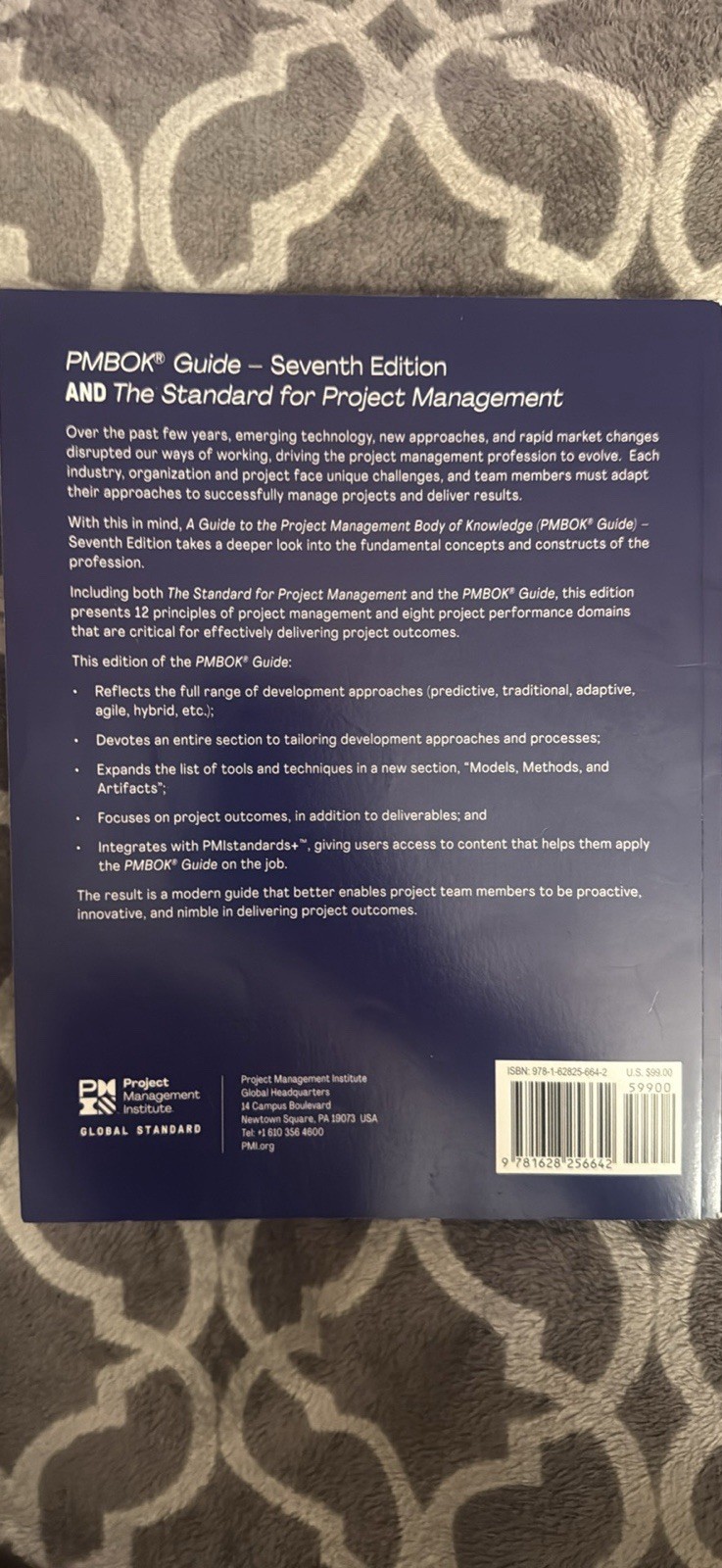 PMBOK Guide Seventh Edition by Project Management Institute Paperback 2021