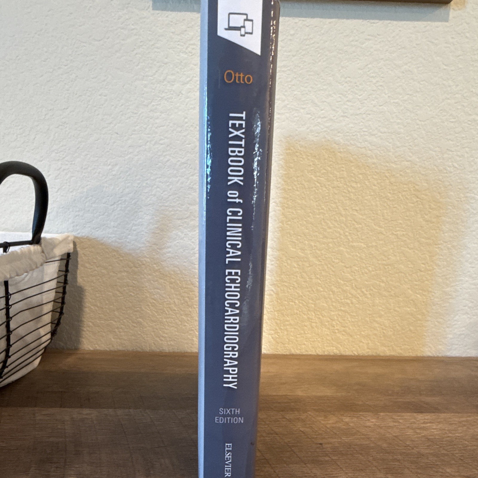 Elsevier Textbook of Clinical Echocardiography 6th Ed Hardcover 2016 + Digital