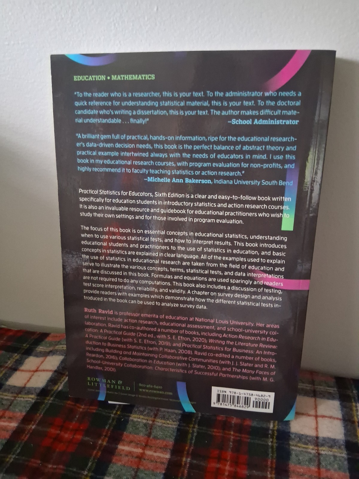 Practical Statistics for Educators by Ruth Ravid 6th Edition