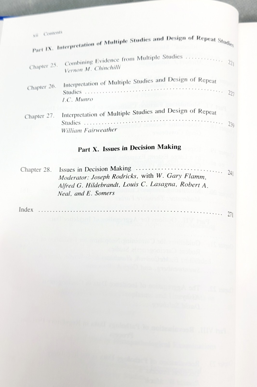 1988 ILSI MONOGRAPHS Hardcover CARCINOGENICITY Springer-Verlag GRICE/CIMINERA