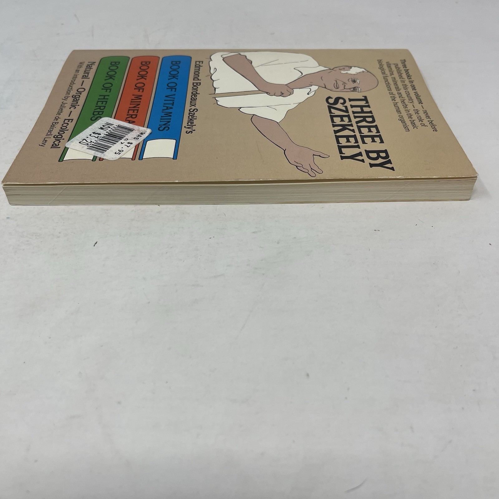 Three by Szekely Edmond Szekely 1983 Keats Paperback Vitamins Minerals Herbs