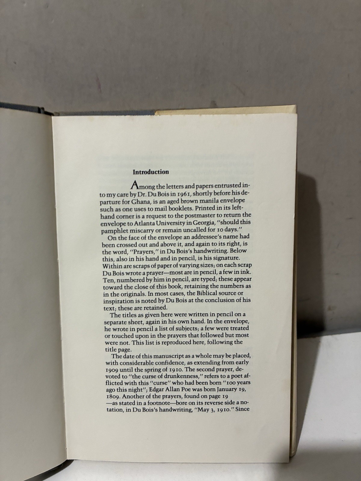 Prayers for Dark People by W.E.B. Du Bois 1980 1st Edition HCDJ Ex-Library