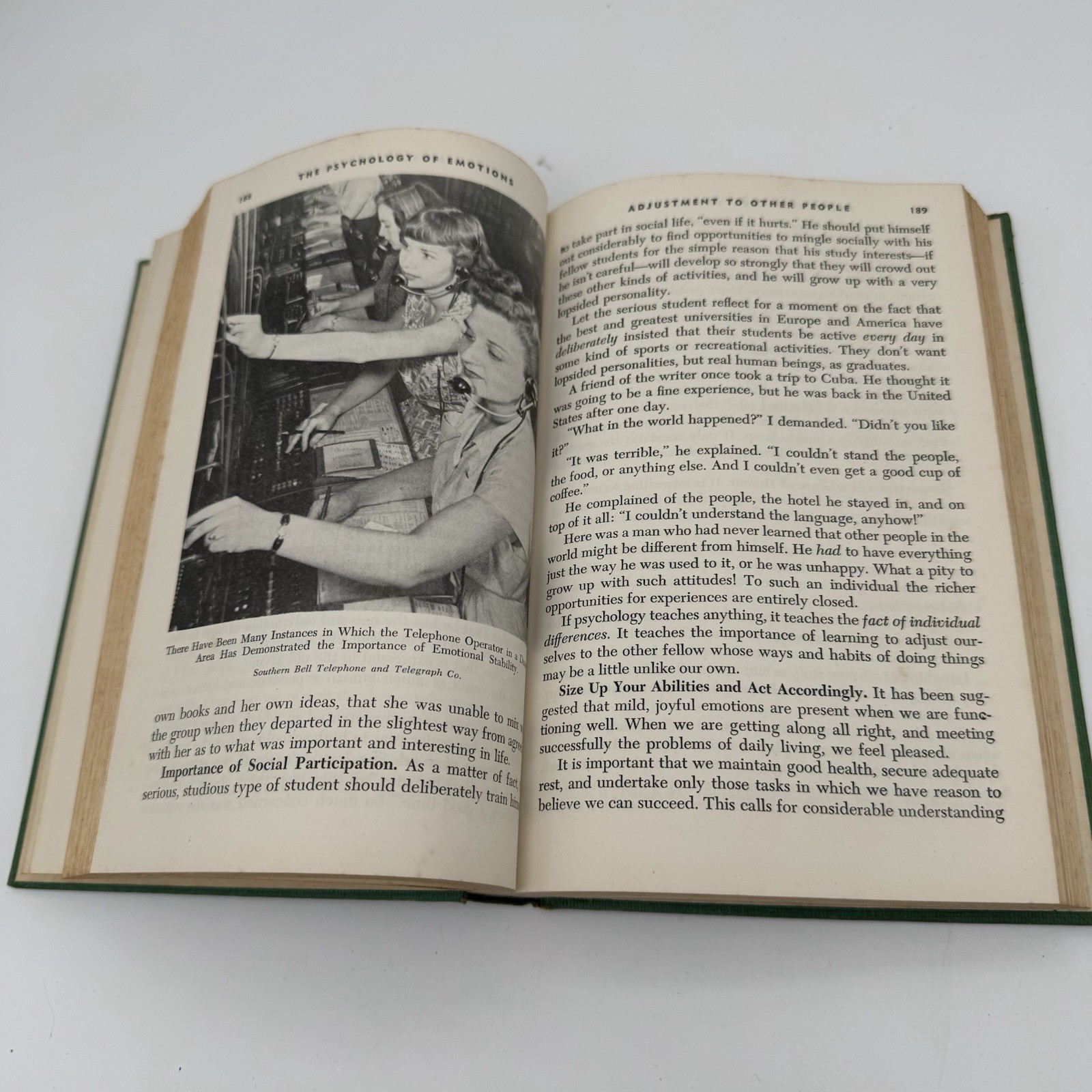 Vintage Psychology Book – Psychology for Life Adjustment American School 1958