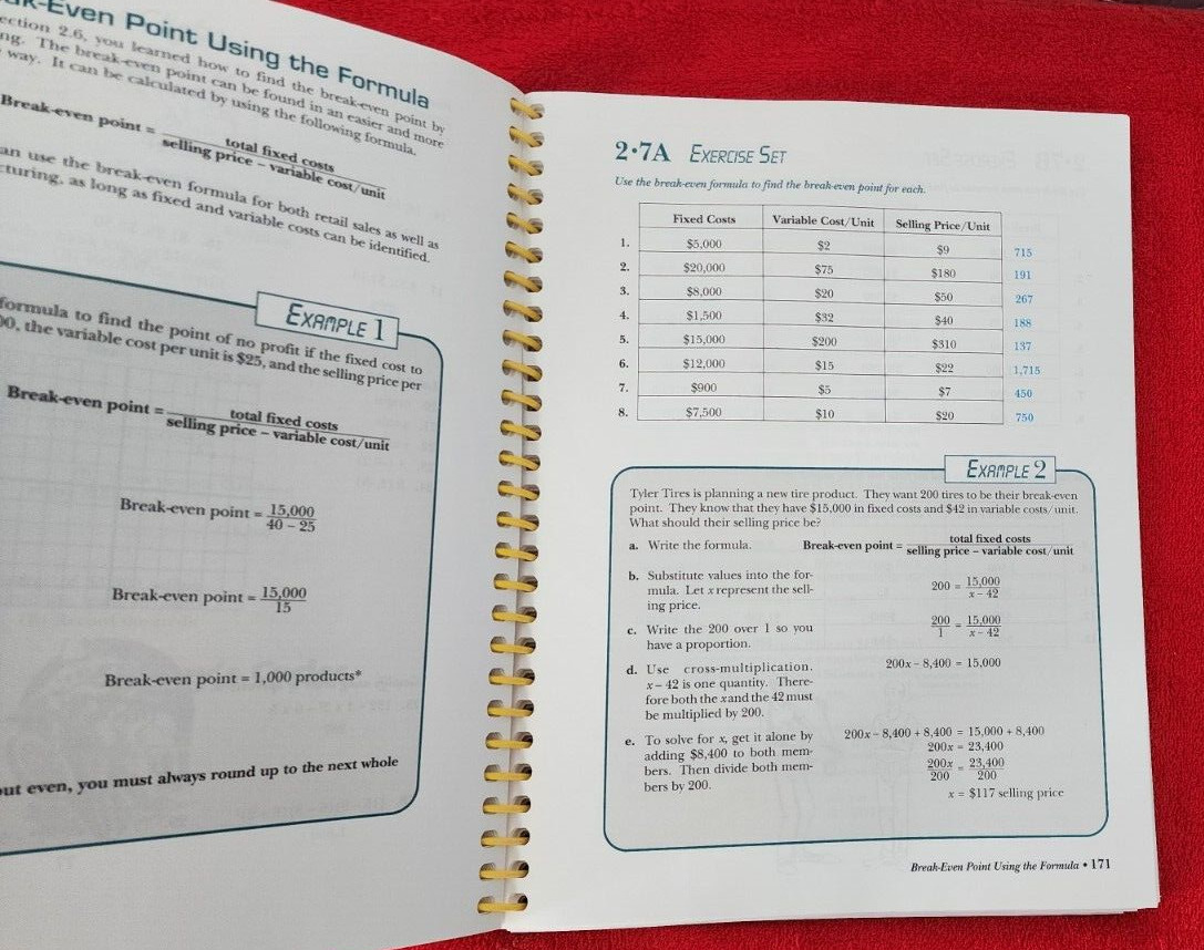 Abeka A Beka Book BUSINESS MATHEMATICS Work Text TEACHERS EDITION 67954016