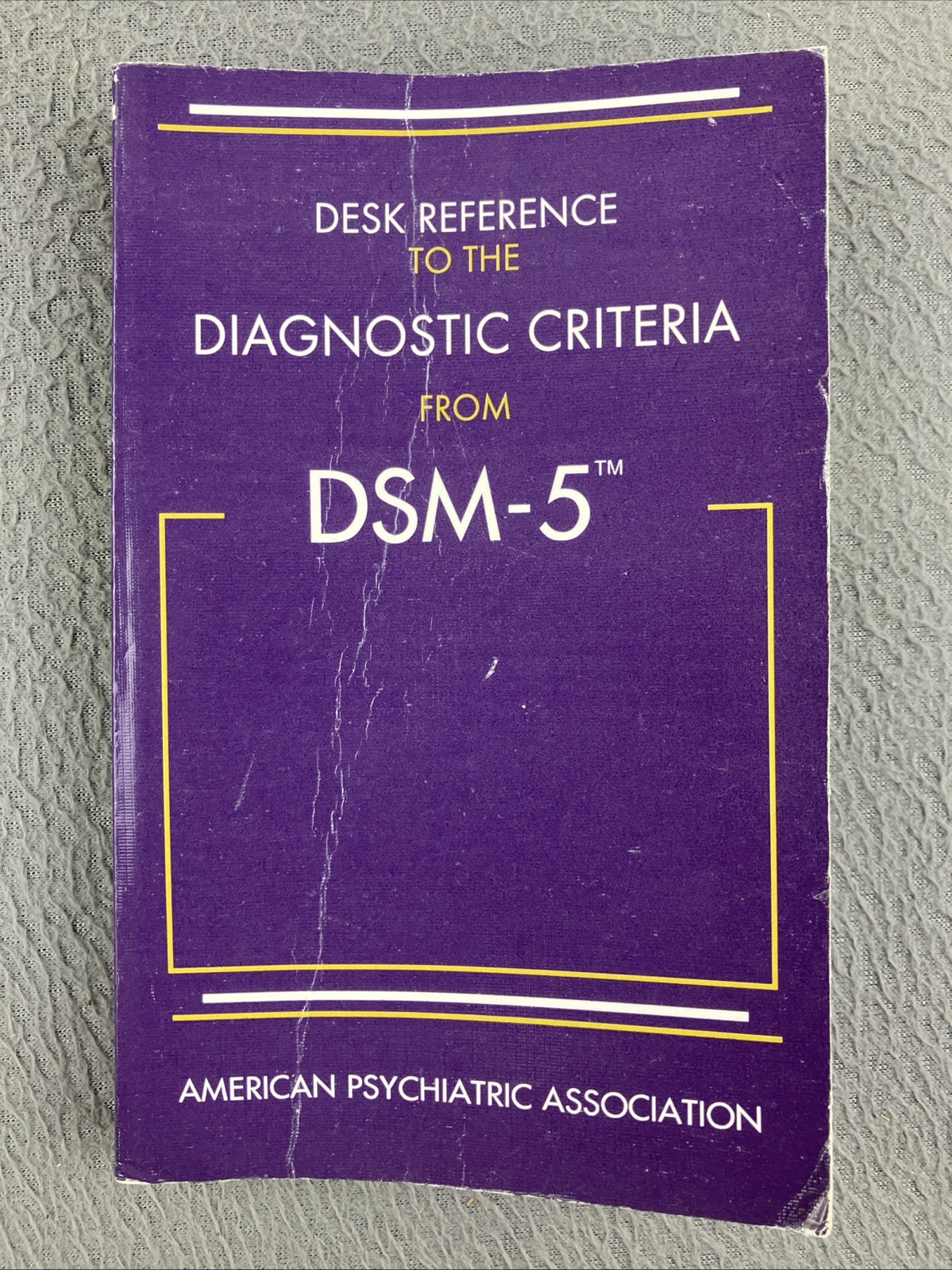 Desk Reference to the Diagnostic Criteria from DSM-5 Pocket size