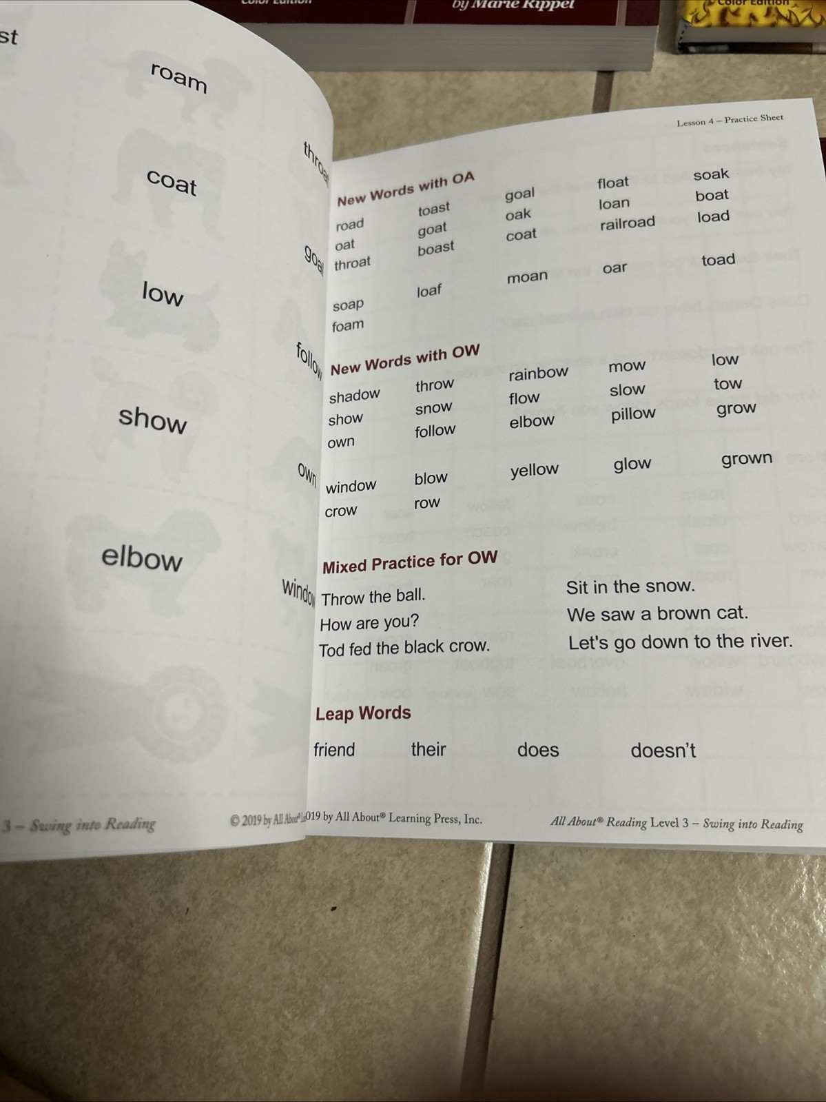 All About Reading Level 3 Student Packet & Teacher’s Manuals Readers 1-2 New