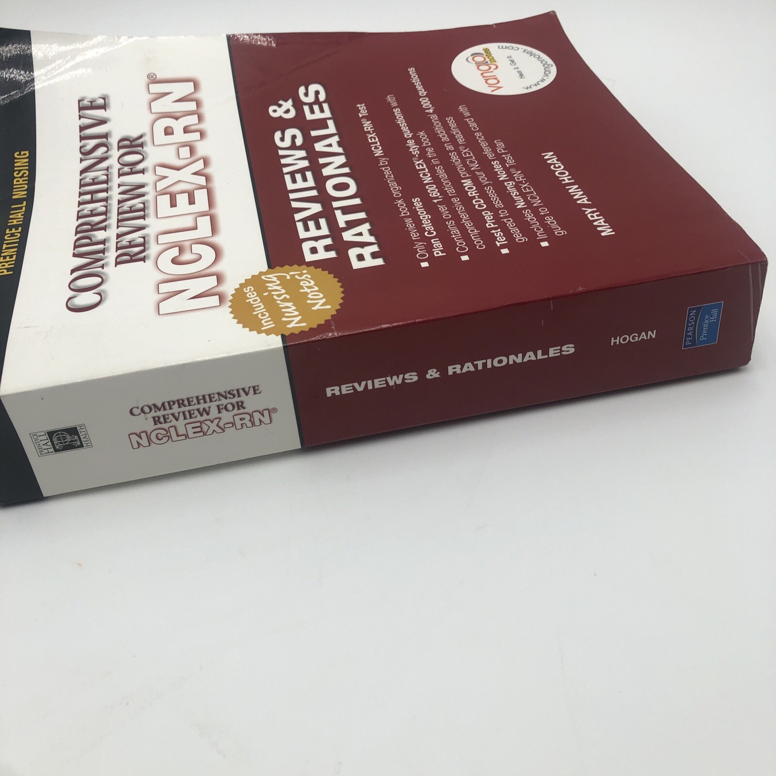 Comprehensive Review For NCLEX-RN Reviews And Rationales Book Mary Ann Hogan