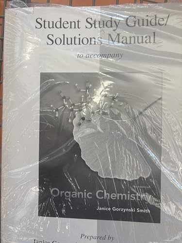 Organic Chemistry Study Guide – Paperback, by Parise Jim; Loudon – Acceptable p