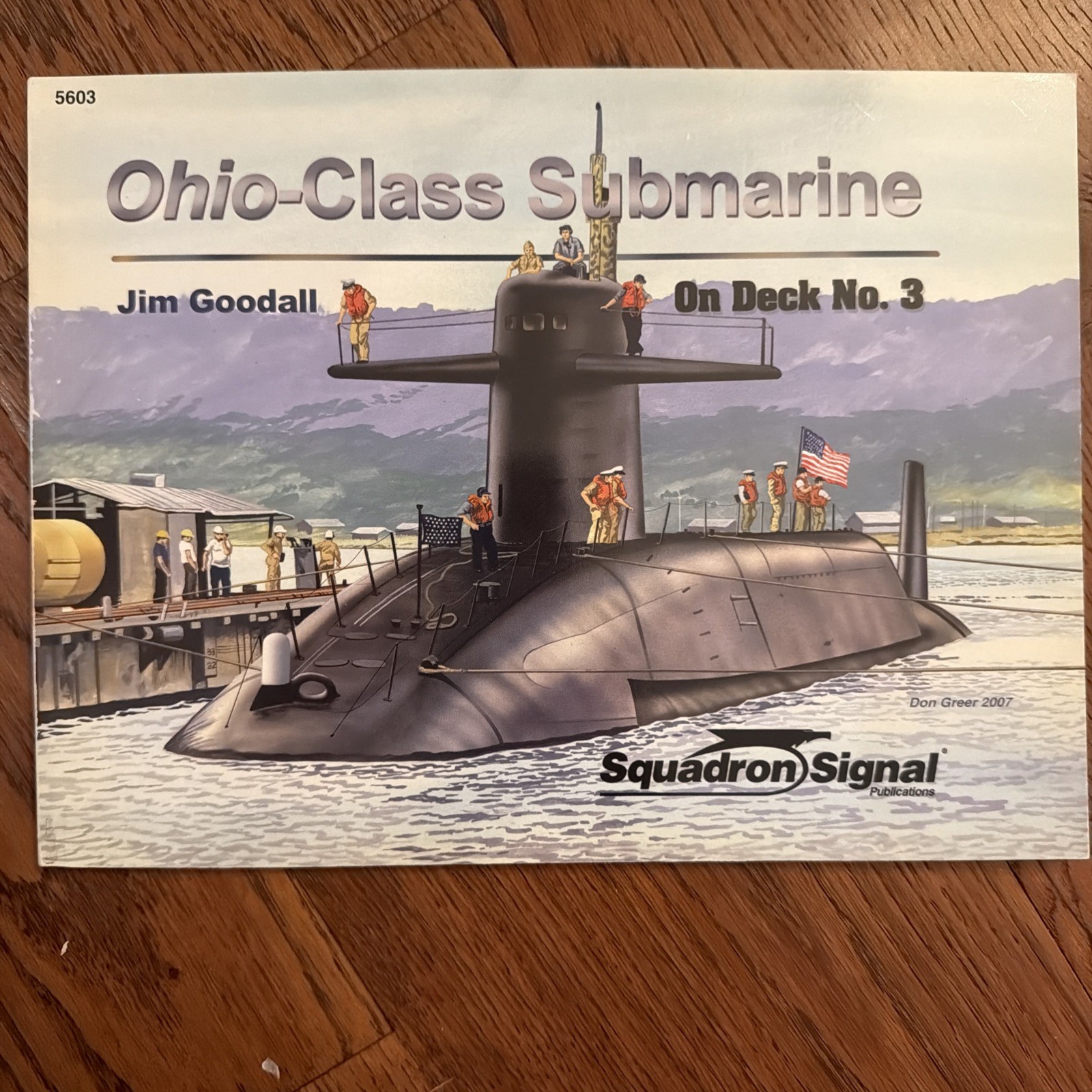 18-B5603 SQUADRON/SIGNAL “ON DECK” OHIO-CLASS SUBMARINE