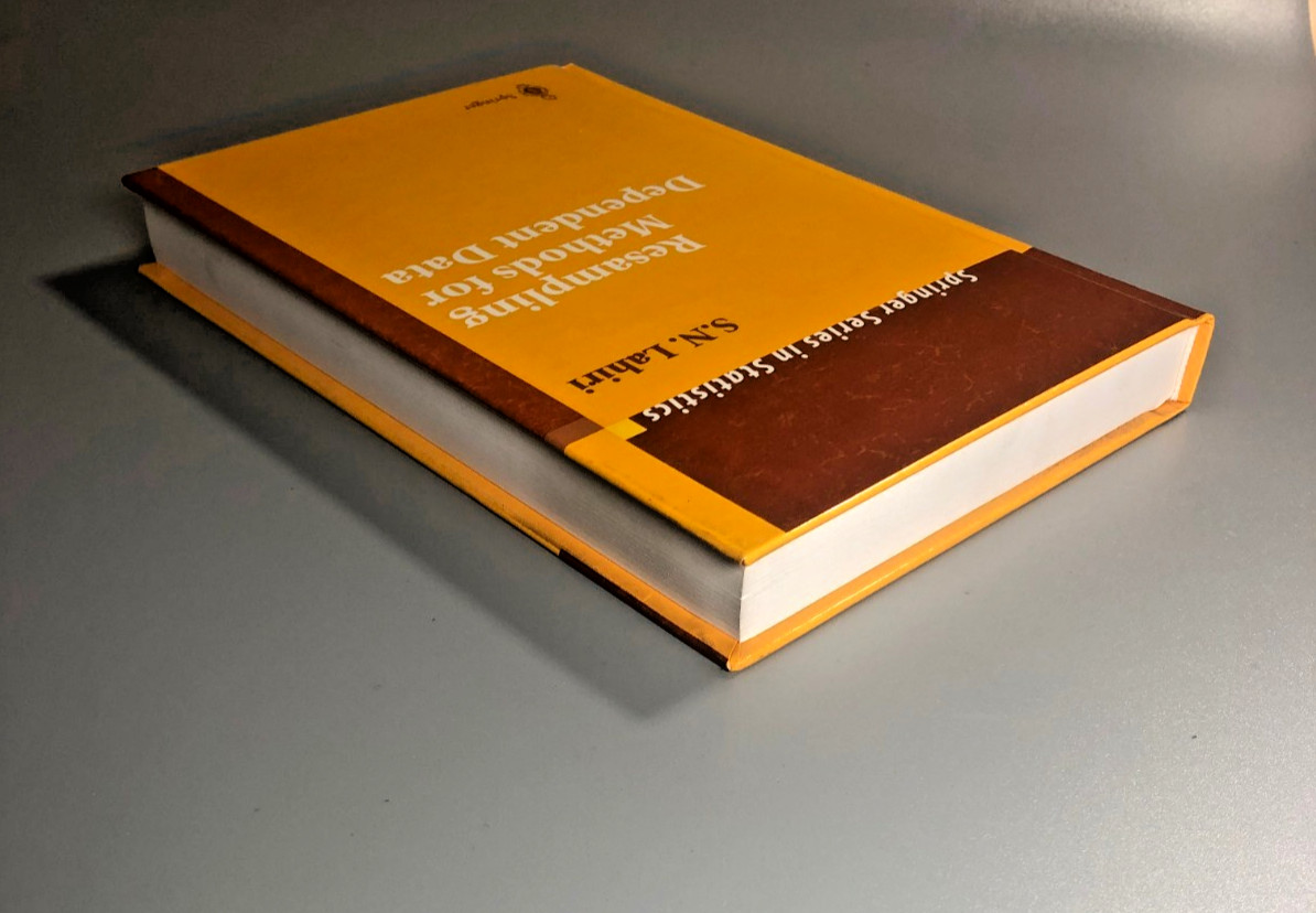 Resampling Methods for Dependent Data S N Lahiri Springer Statistics Hardback