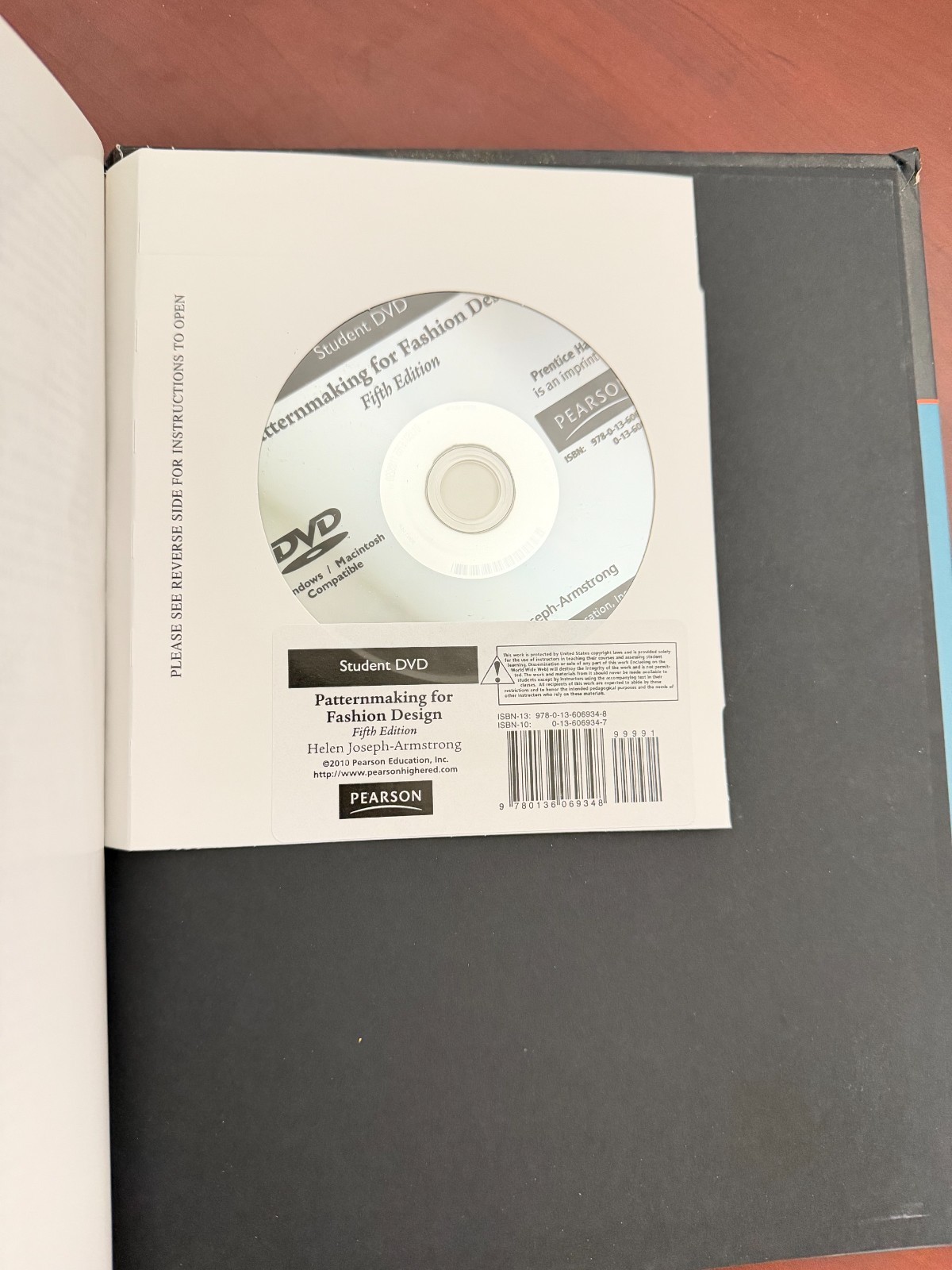 Patternmaking for Fashion Design 2010 Hardcover 5th Ed with DVD Sealed