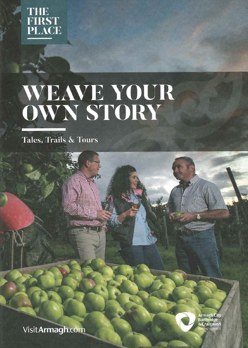 Weave your own story : Tales, Trails & Tours from County Armagh 32 colour pages