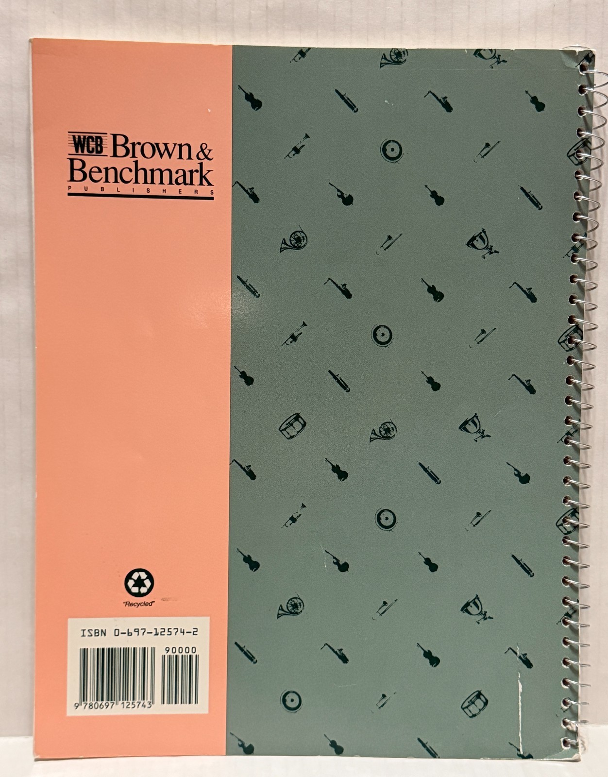 Guide to Teaching Brass Fifth Edition spiral notebook Norman Hunt Dan Bachelder