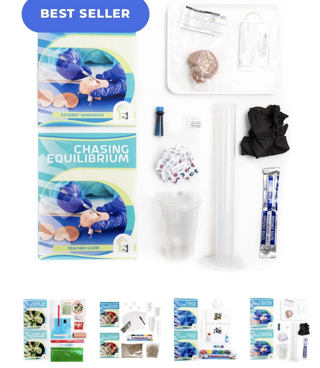Science unlocked biology bundle Homeschool Curriculum grades 8-12