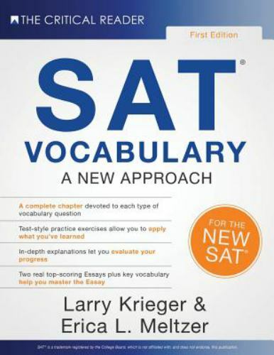SAT Vocabulary: A New Approach by Meltzer, Erica L., Brand New, Free shipping…