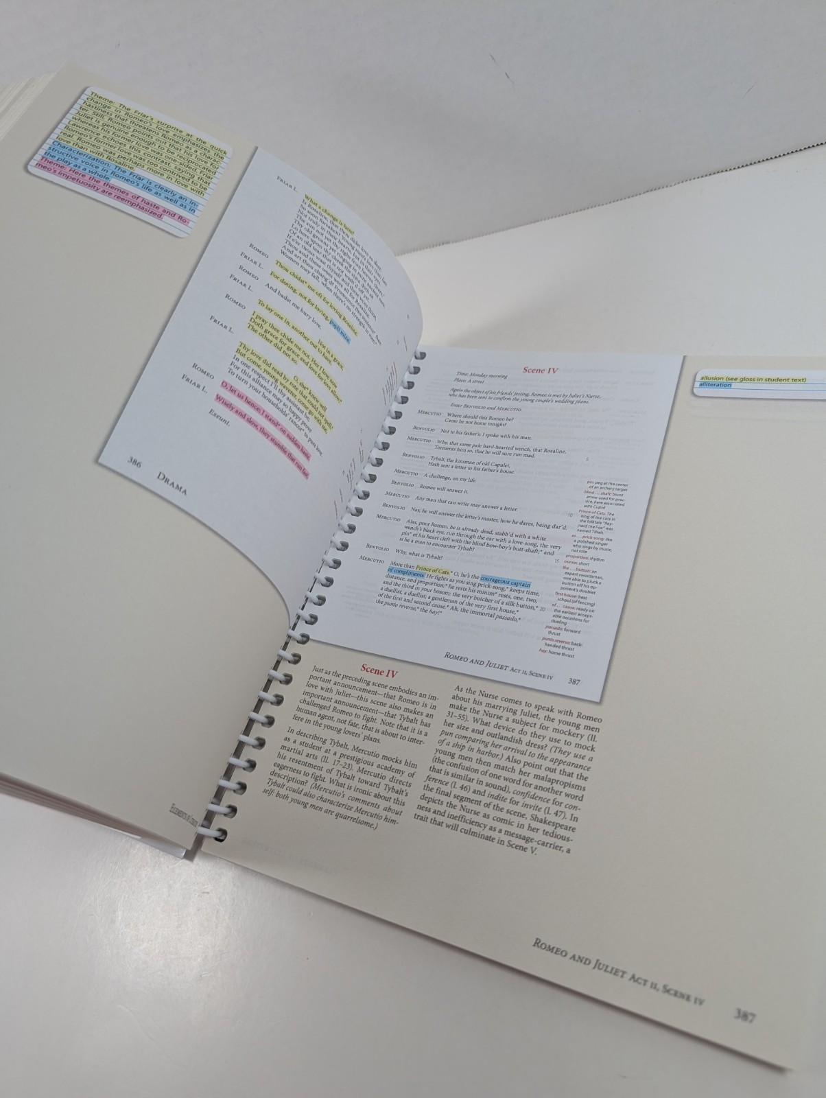 BJU Press Elements of Literature Teachers Edition A&B Tests Key Student Textbook