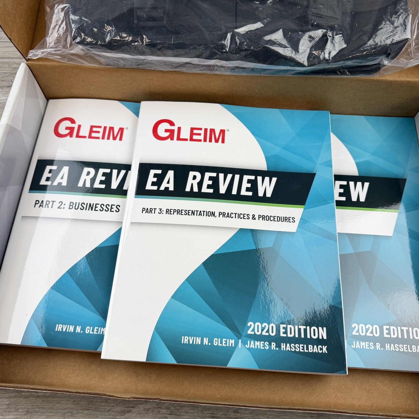2020 GLEIM EA Enrolled Agent Review Course Part 1, 2 And 3 Book Set