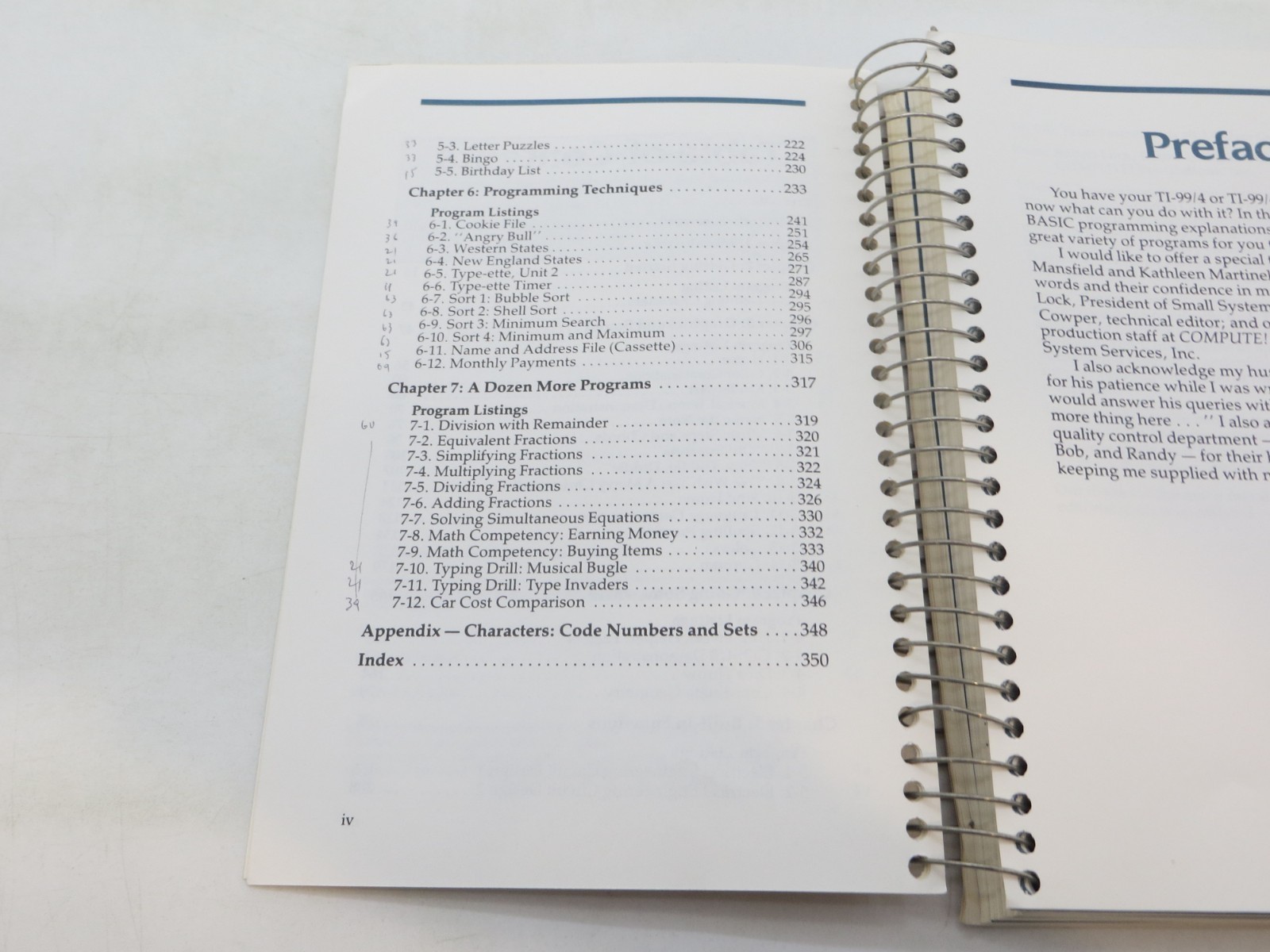 Programmer’s Reference Guide to TI 99-4A by C. Regena (1983, Spiralbound)