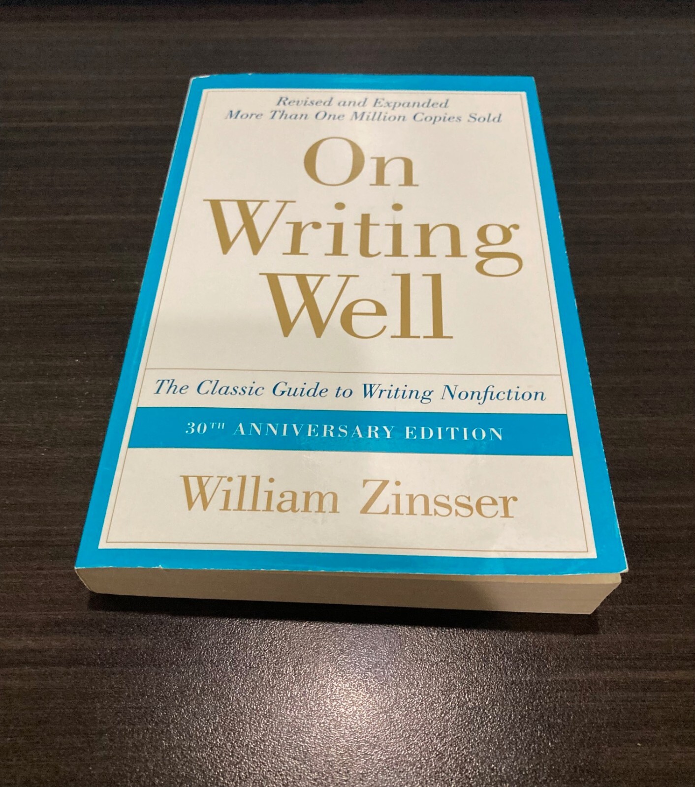 On Writing Well : The Classic Guide to Writing Nonfiction by William Zinsser.