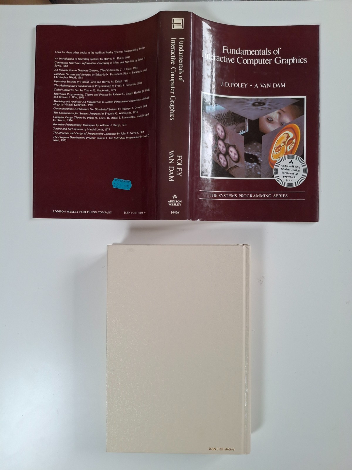 FUNDAMENTALS OF INTERACTIVE COMPUTER GRAPHICS (Foley/Van Dam) – 1984 – Hardback
