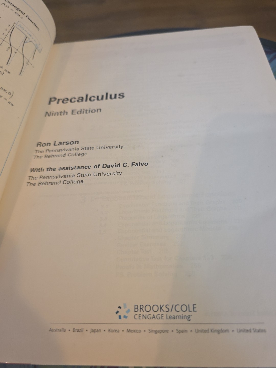 Precalculus by Ron Larson (2013, Hardcover)