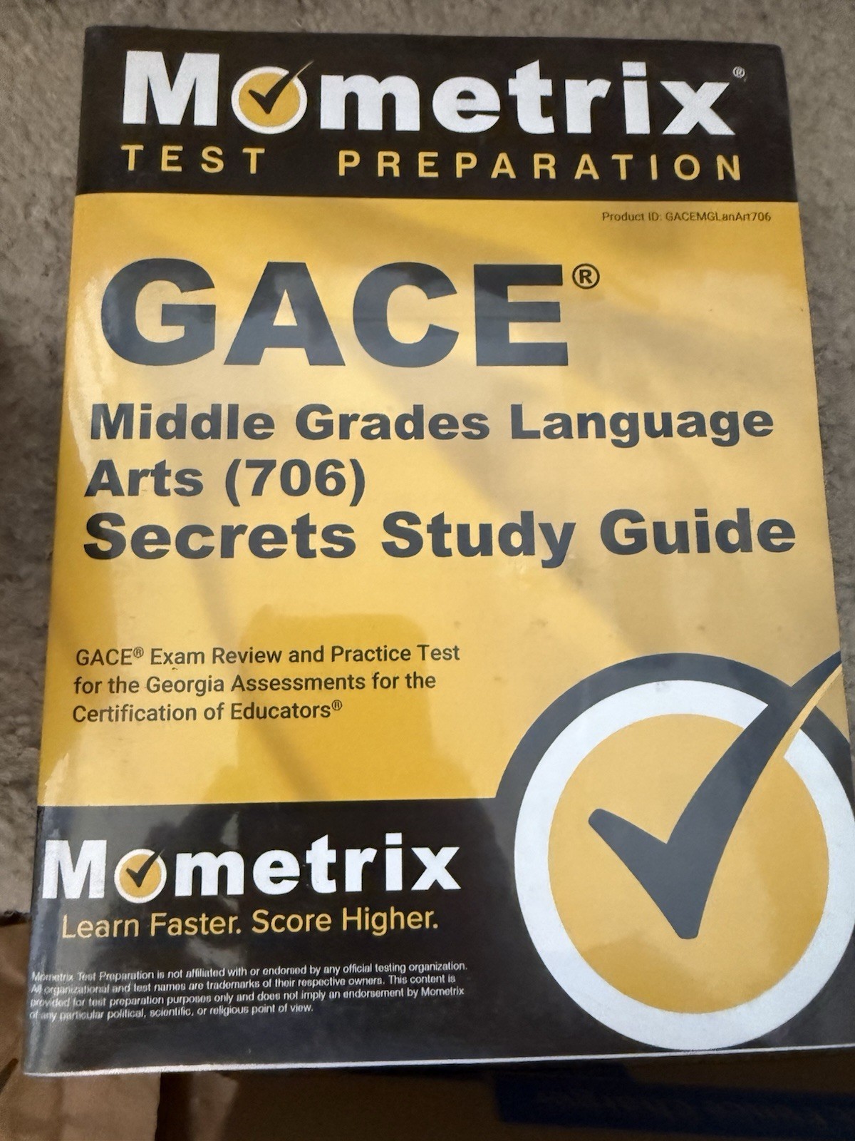 GACE Middle Grades Language Arts (706) Secrets Study Guide
