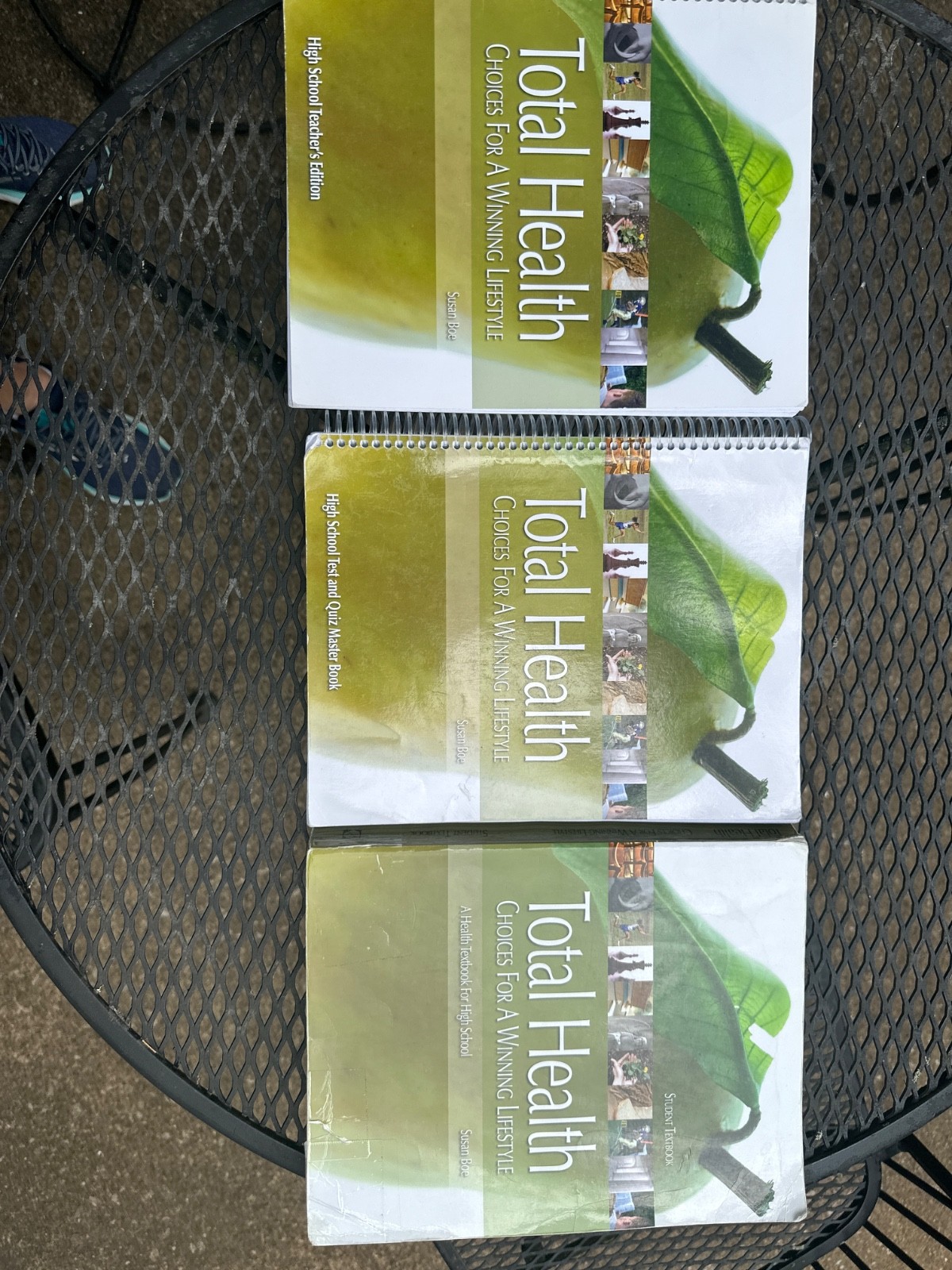 Total Health complete set high school curriculum Susan Boe