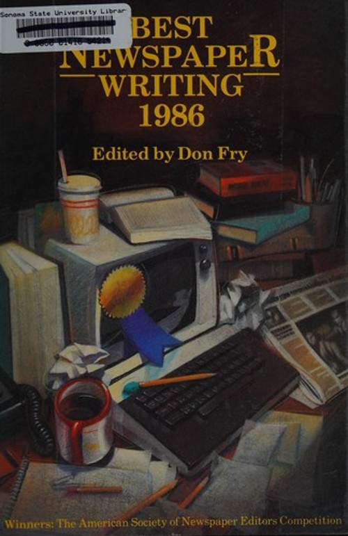 Best Newspaper Writing 1986 Paperback