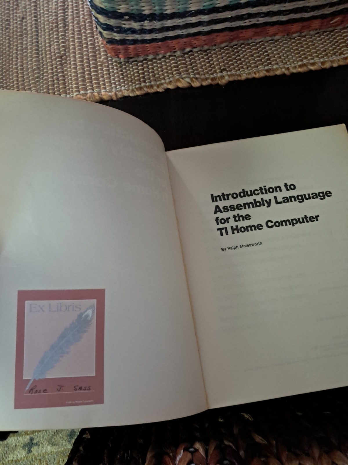 Introduction to Assembly Language for the TI Home Computer by Ralph…