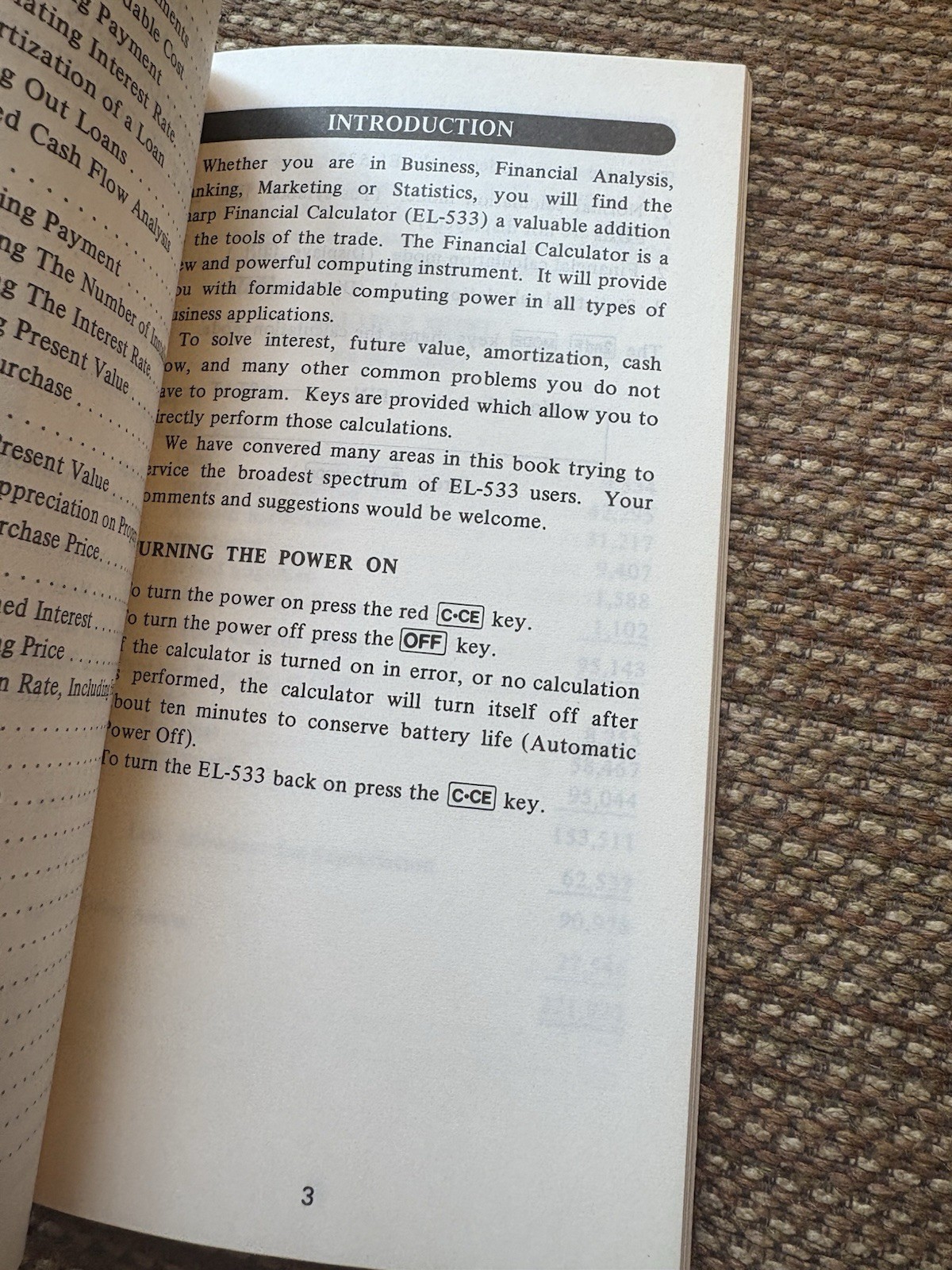 Sharp EL-512 Calculator Programming For The Sciences (1983), Applications