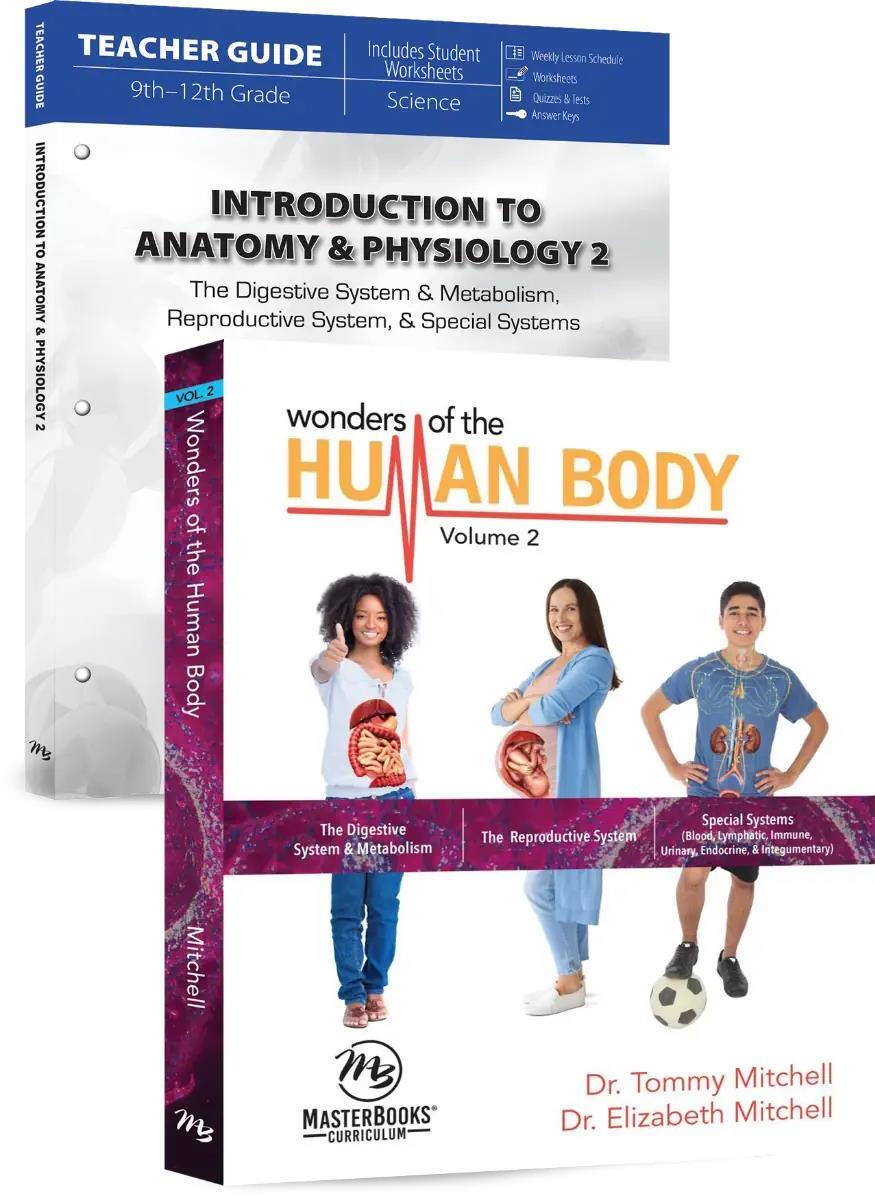 NEW Master Books INTRODUCTION TO ANATOMY and PHYSIOLOGY II Curriculum Pack