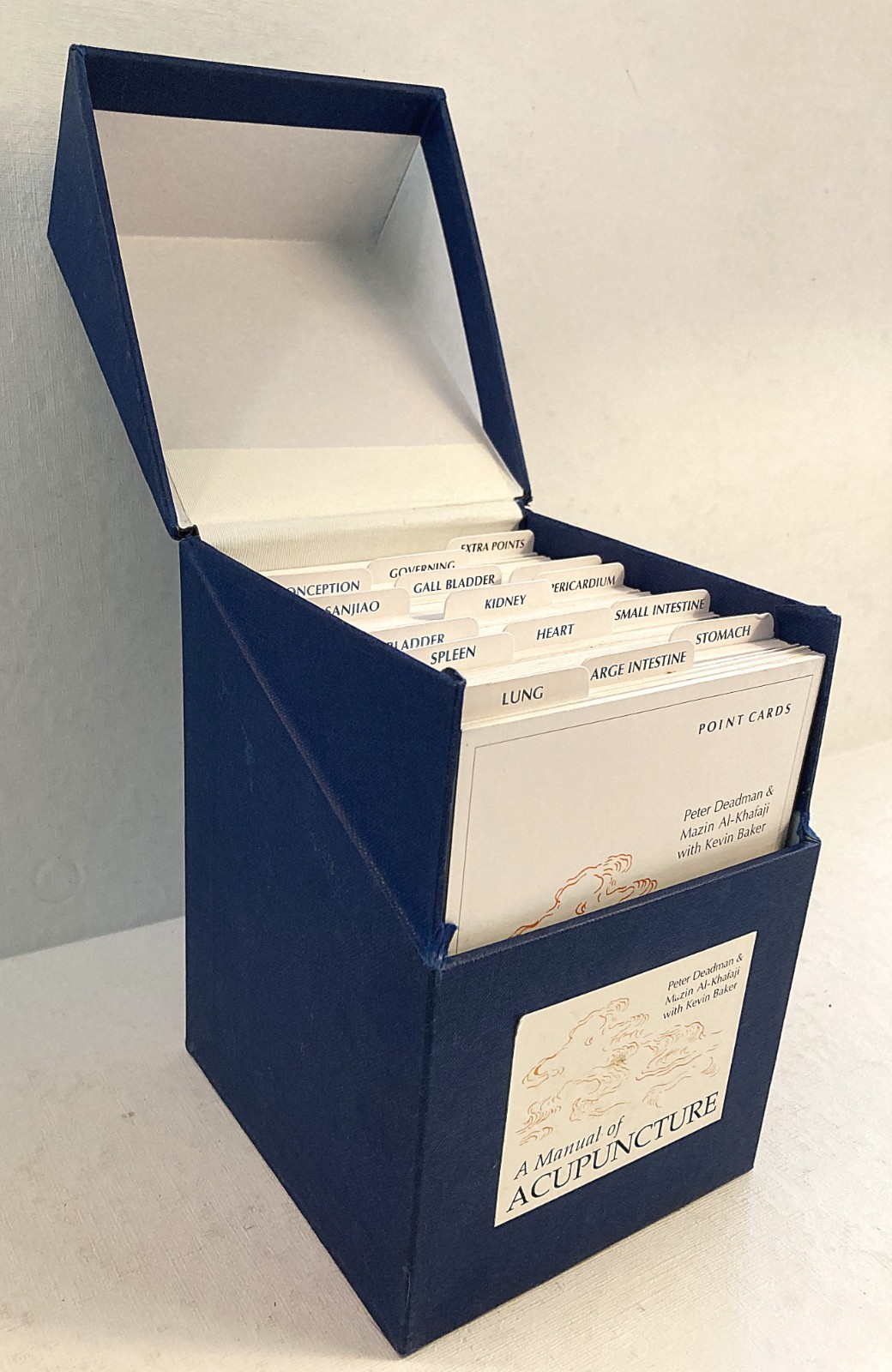 Flashcards Box Set for “A Manual of Acupuncture” Mazin Al-Khafaji Peter Deadman