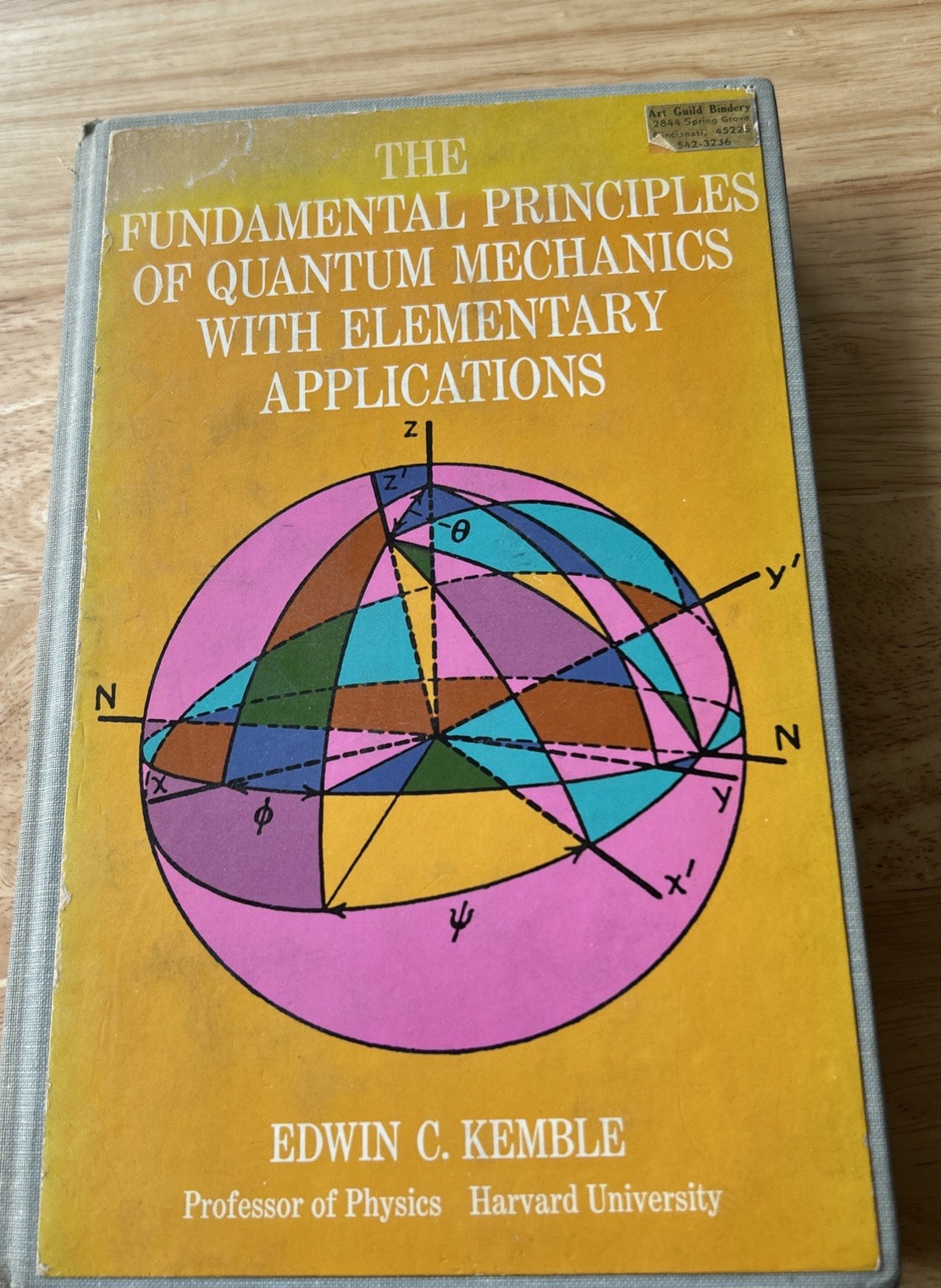 1958 The Fundamental Principle Of Quantum Mechanics With Elementary Applications