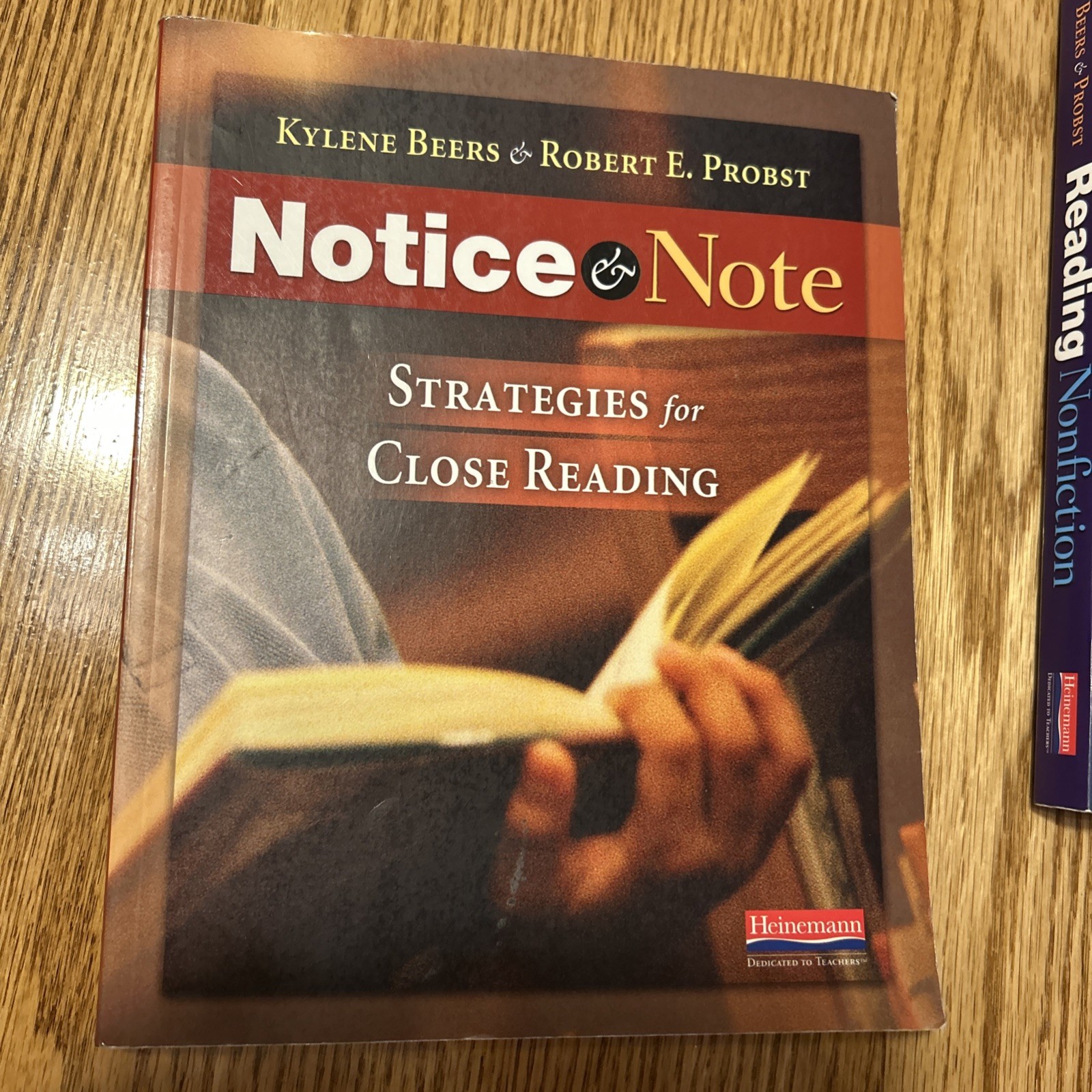 Notice and Note & Reading Nonfiction Kylee Beers Robert Probst Literacy Reading