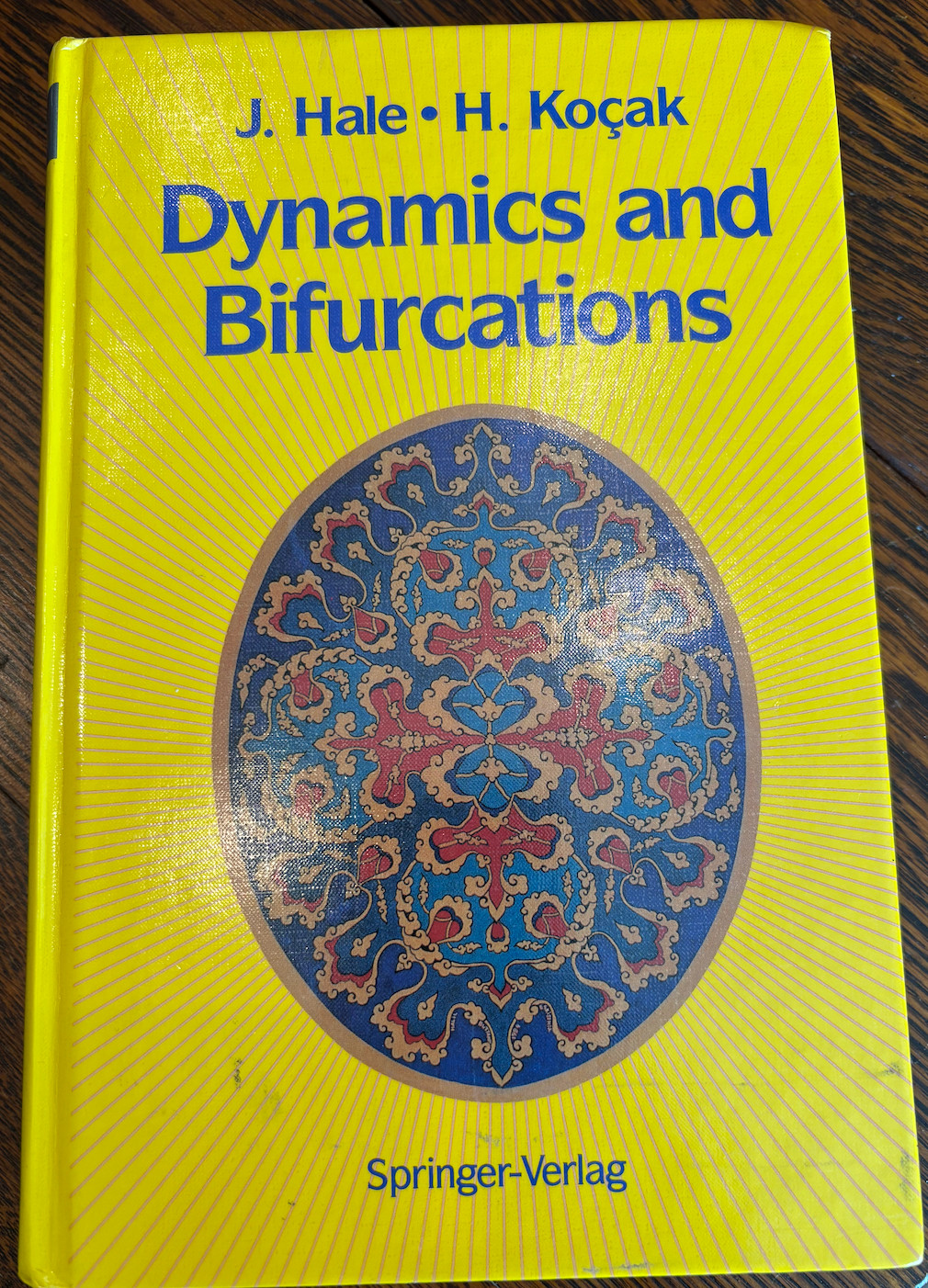 Dynamics and Bifurcations – Kocak – 1991- Springer