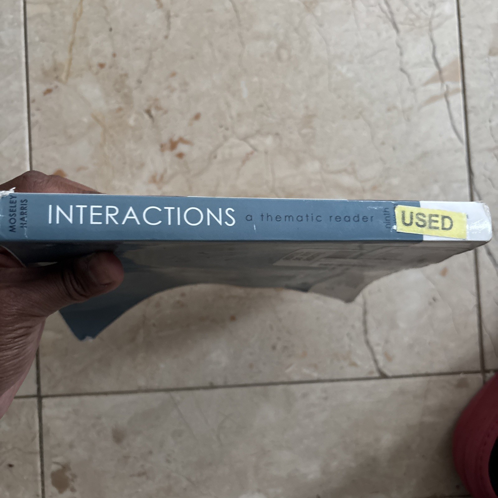 Interactions: A Thematic Reader – Paperback By Moseley, Ann