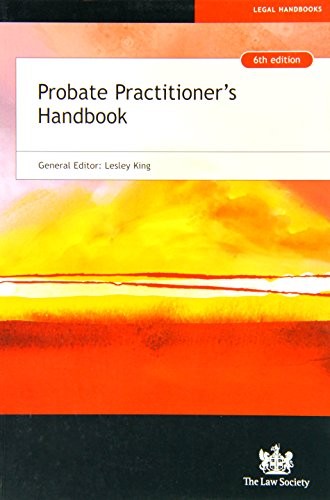 Probate Practitioner’s Handbook Paperback / softback Book The Fast Free Shipping