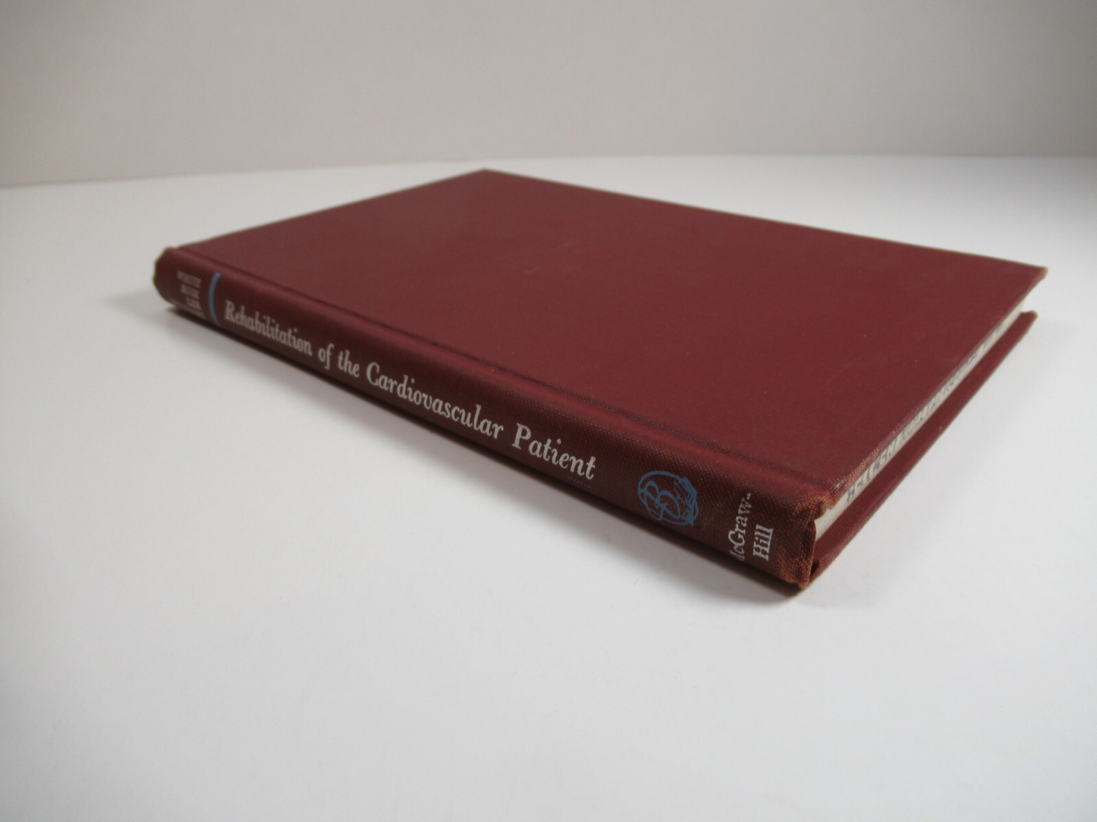 1958 Rehabilitation of the Cardiovascular Patient by White Rusk Textbook HC