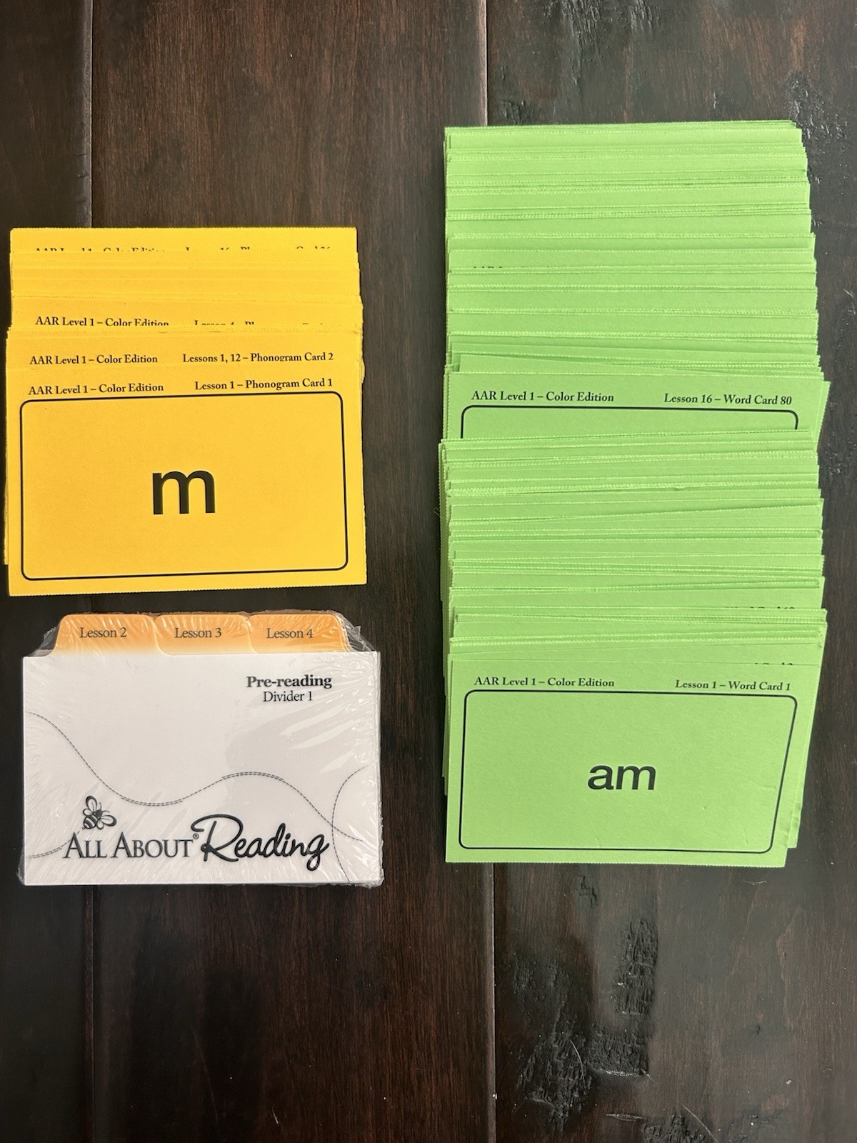Level 1 Reading & Spelling Teacher’s Manuals, Spelling & Reading Cards & Readers