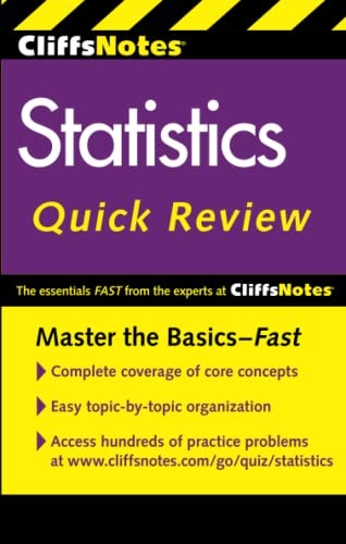 CliffsNotes Statistics Quick Review: 2…, Adams, Scott