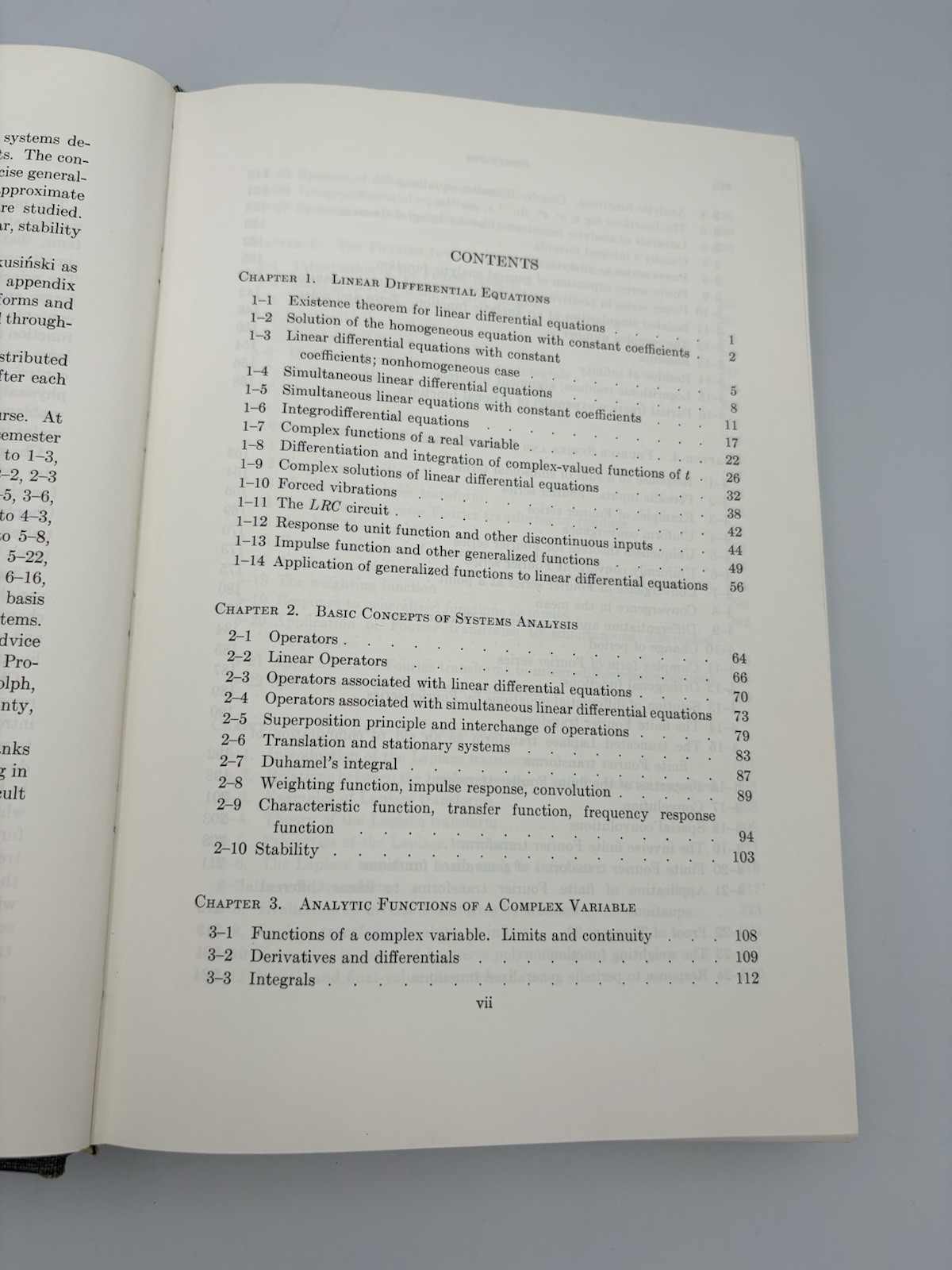 Operational Methods for Linear Systems By Wilfred Kaplan (1962) 1st Ed. HC