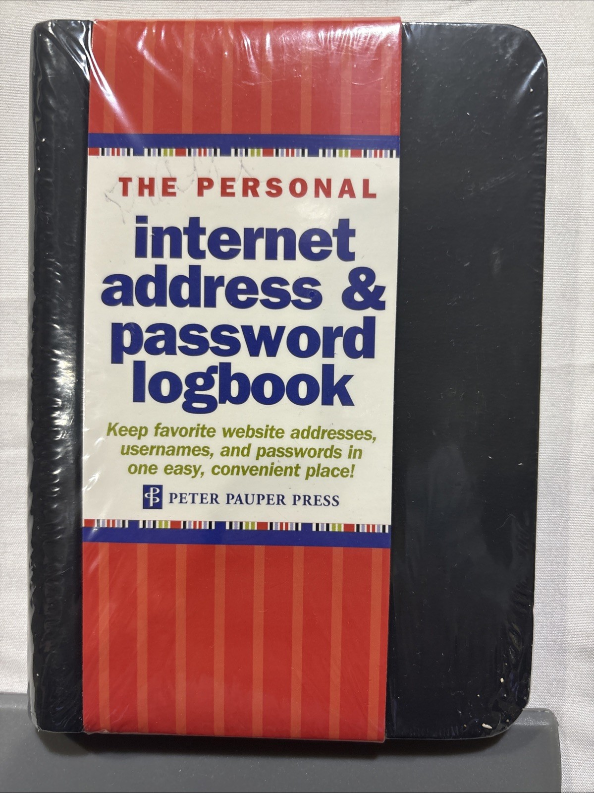 The Personal Internet Address & Password Organizer by Inc Peter Pauper Press NEW