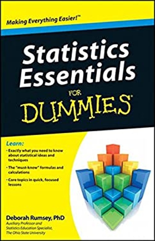 Statistics Essentials for Dummies Paperback Deborah Rumsey