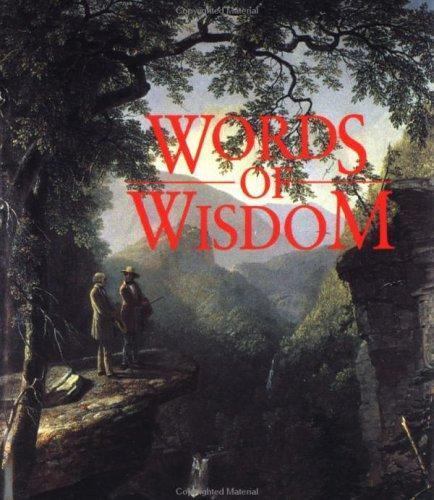 Words of Wisdom: A Book of Inspiration Various Contributors hardcover Used – Ve