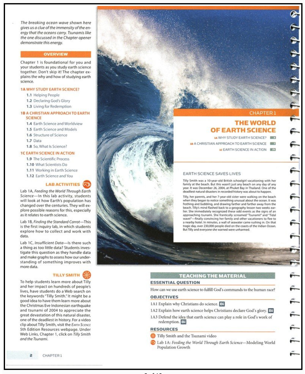 NEW BJU 8th grade 8 EARTH SCIENCE Complete Subject Kit 5th ed CURRENT Box Set