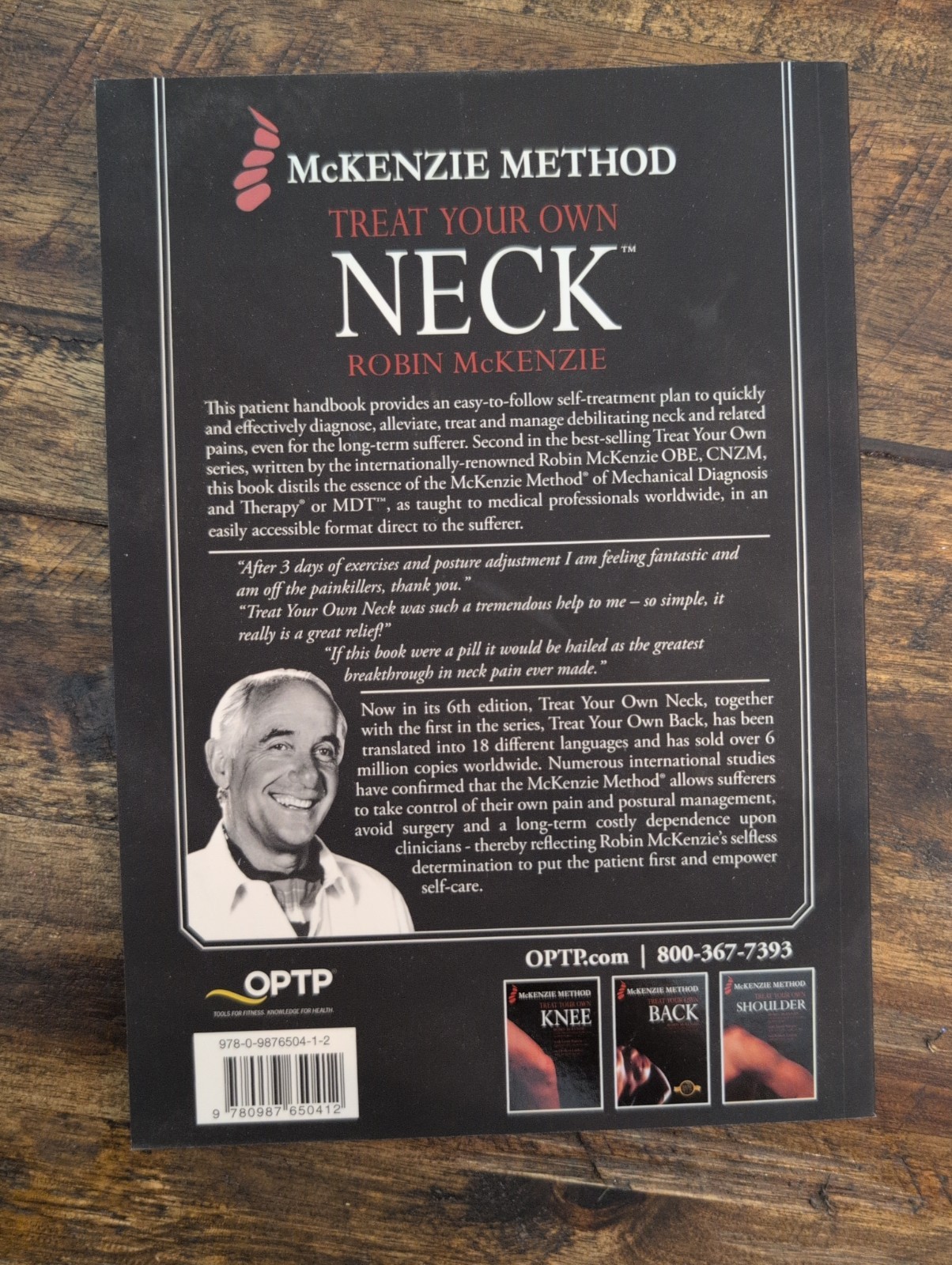 Treat Your Own Neck by Robin McKenzie (2011, Trade Paperback)