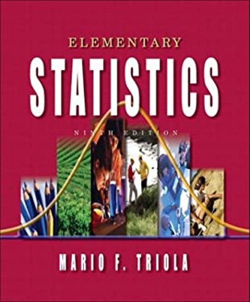Elementary Statistics Compact Disc Mario F. Triola
