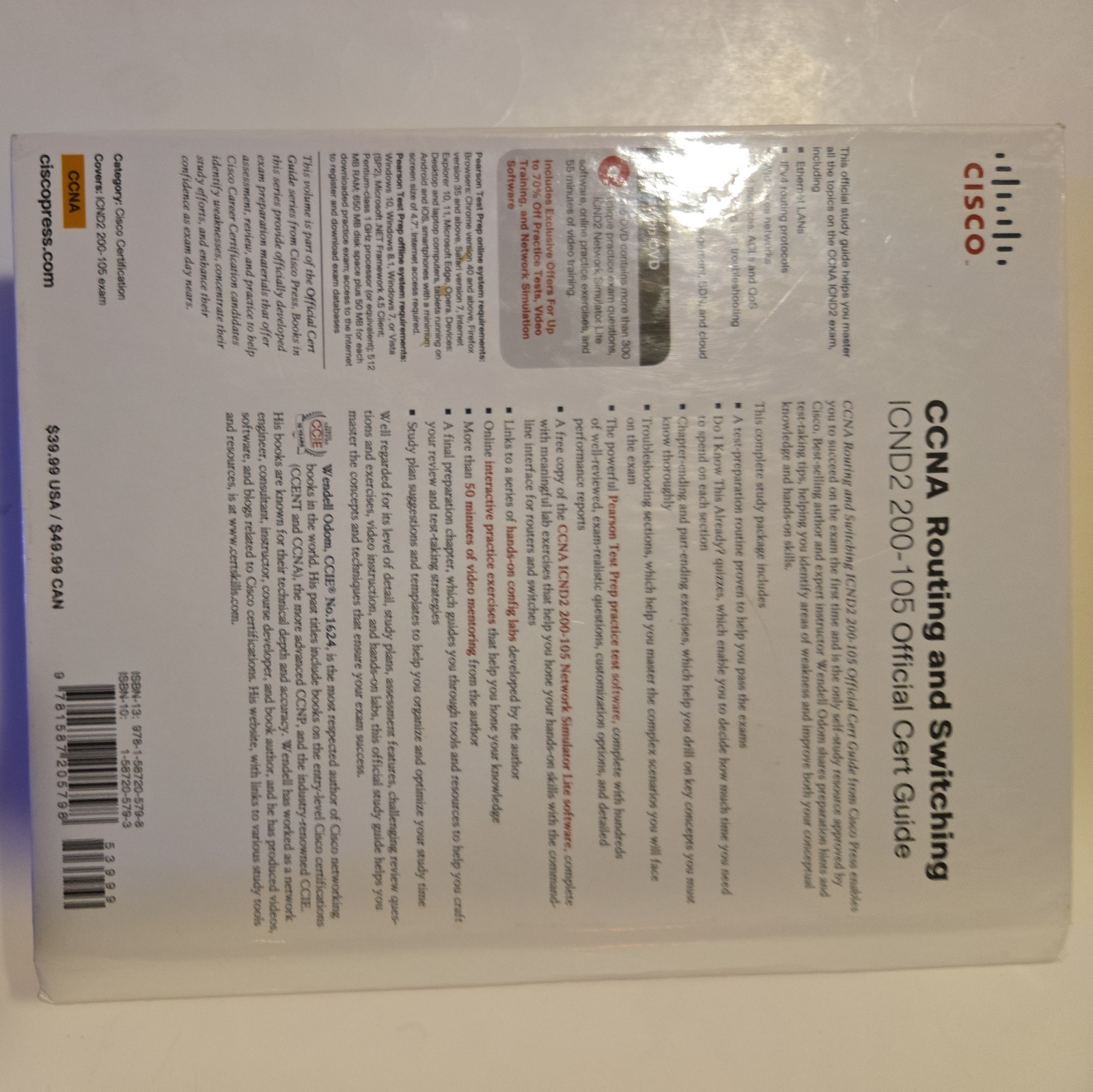 Official Cert Guide Ser.: CCNA Routing and Switching ICND2 200-105 Official Cert