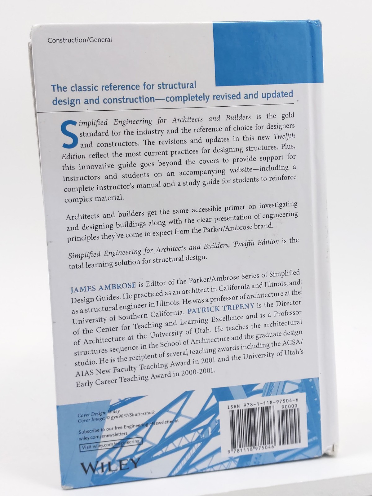 Simplified Engineering for Architects and Builders 12th Edition Parker/Ambrose