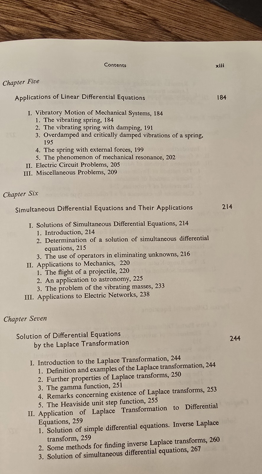 Applied Differential Equations by Murray R. Spiegel, 2nd edition, 1967